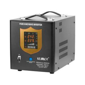 UPS centrale Sinus PUR 2000VA/1400W 24V Kemot negru imagine