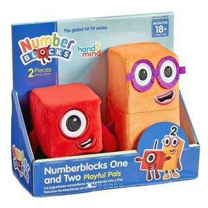 Set mascote din plus Numberblocks - Unu & Doi imagine