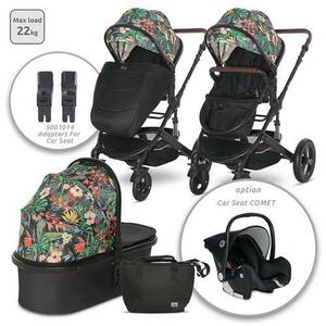 Carucior transformabil Lorelli Boston, 0-22 kg, cos auto separat, 0-4 ani (Multicolor) imagine