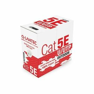 Cablu UTP, cat.5e, PE, 4PR, 305m, EXTERIOR USCAT Q-LANTEC imagine