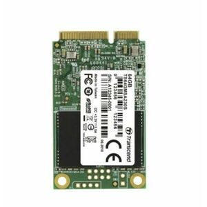 SSD Transcend MSA230S, 64GB, SATA3, mSATA 3D NAND imagine