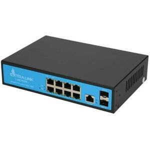 Switch ExtraLink Victor, Gigabit, 8 Porturi, PoE imagine