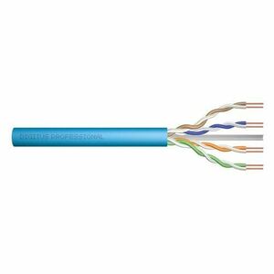 Cablu de retea, Digitus, U-UTP, CAT6A, 500 m, Albastru DK-1613-A-VH-5 imagine