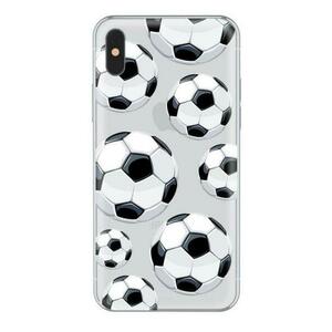 Protectie Spate Lemontti Art Football LMSAIPHXM33 pentru iPhone X (Multicolor) imagine