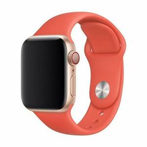 Curea Devia Deluxe Series Sport pentru Apple Watch 38mm / 40mm, Necatrine, silicon imagine