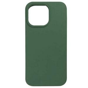 Husa de protectie Lemontti Liquid Silicon MagCharge pentru iPhone 14 Pro, Verde imagine