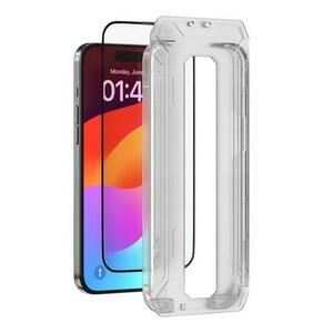 Folie Sticla Devia DVFSVSUTIXVPT Van Series Full Screen Ultra-Thin compatibila cu iPhone 15 Plus, cu kit montare (Transparent) imagine