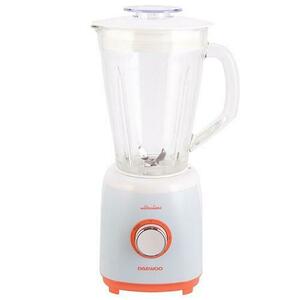 Blender Daewoo UltraLine DB100U, 700 W, bol din sticla, capacitate 1.5 L, 5 trepte de viteza+Pulse, lama din inox, zdrobire gheata (Alb) imagine