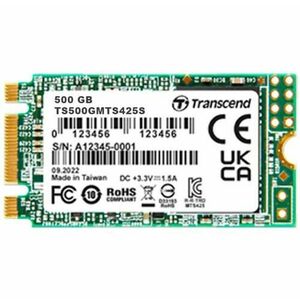 SSD Transcend MTS425S, 500GB, M.2 2242, 3D NAND, SATA3 imagine