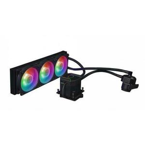 Cooler CPU CoolerMaster MasterLiquid ML360, 3 x 120mm, Racire cu lichid, iluminare aRGB (Negru) imagine