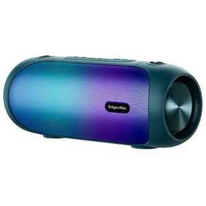 Boxa portabila Kruger&Matz Street XL, Bluetooth , 30W, radio FM, 2 difuzoare, RGB, Waterproof IPX5 (Albastru) imagine