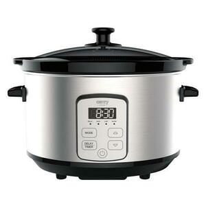 Slow cooker CAMRY CR6414, 4.7 l, 270 W (Argintiu) imagine