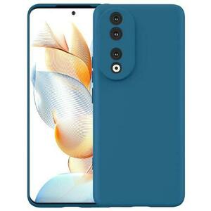 Husa Lemontti Matt Case compatibila cu Honor 90, Albastru imagine