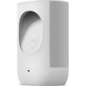 Boxa portabila Sonos Move, WiFi, Bluetooth, Airplay 2, Control Voce (Alb) imagine