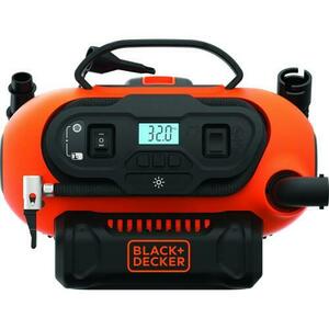 Compresor auto Black&Decker BDCINF18N, 11 Bar, alimentare 12V, display LCD imagine