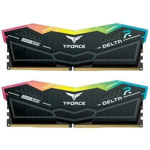 Set 2x16 memorii ram, TeamGroup, 32GB, DDR5, 8000MHz, Delta, RGB imagine