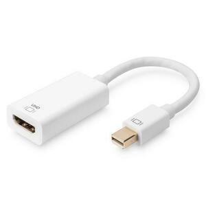 Adaptor mini DisplayPort la HDMI, DIGITUS, 0.2m, Alb imagine