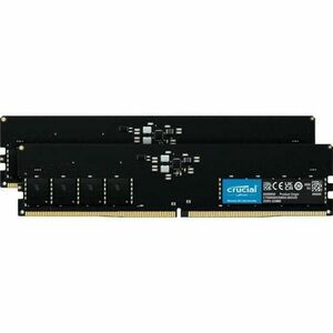 Kit memorii RAM Crucial, Dual Channel, 2x32GB, DDR5, Negru imagine