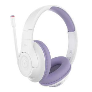 Casti Stereo Wireless pentru copii Belkin SoundForm Inspire, Bluetooth, Microfon (Alb/Mov) imagine