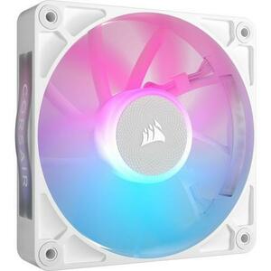 Ventilator Corsair iCUE LINK RX120 RGB, iluminare RGB, 120mm, 2100 rpm, PWM (Alb) imagine