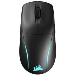 Mouse Gaming Corsair M75 Lightweight RGB, iluminare RGB, Ambidextru, 26000 DPI, Wireless (Negru) imagine