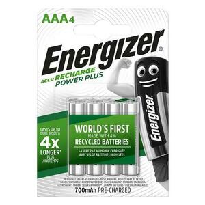 Acumulatori Energizer Power Plus AAA, 700 mAh, 4 buc/set imagine