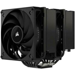 Cooler CPU Corsair A115 Twin Tower, 2x 140mm, 1600 rpm (Negru) imagine