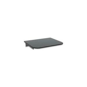 Raft Multimedia Techly ICA-DRS 504, sticla securizata, greutate maxima 8 kg, 300x250 mm (Negru) imagine