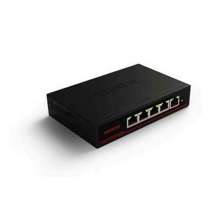 Switch Asustor ASW205T, 5 Porturi Gigabit (Negru) imagine