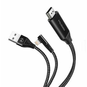 Adaptor Mcdodo CA-6400, Lightning - HDMI, 2m (Negru) imagine