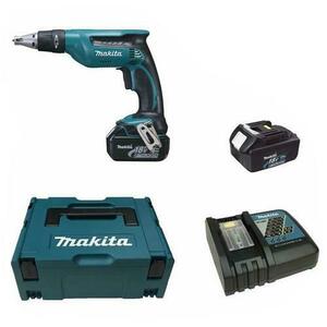 Surubelnita electrica, Makita, 18V, 4000 rpm, 1 viteza, Negru/Verde imagine