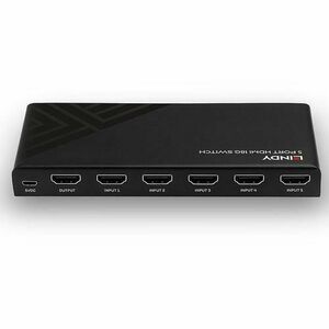 Switch Lindy 5 Port HDMI 18G imagine