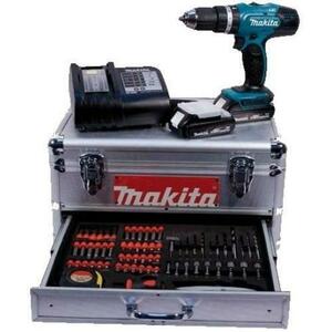 Masina de gaurit, Makita, Model DHP453SYEX, 18 V 2 x 1, 5 Ah baterii imagine