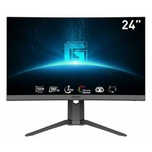 Monitor Gaming VA LED MSI 23.8inch G24C6P E2, Full HD (1920 x 1080), HDMI, DisplayPort, Ecran curbat, 180 Hz, 1 ms (Negru) imagine