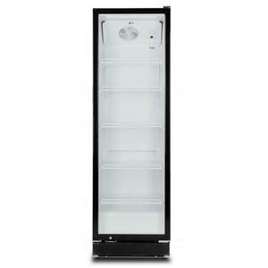 Vitrina frigorifica LDK VF350B, 350 l, Clasa C, Termostat reglabil, Iluminare LED, H 194.5 cm (Negru) imagine