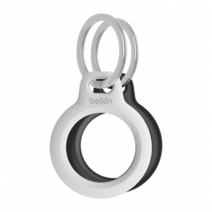 Secure Holder & Keyring Belkin - Airtag - 2 Pack (Negru/Alb) imagine