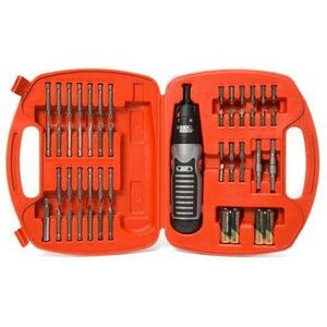 Set de 54 piese cu surubelnita Black & Decker A7071 imagine