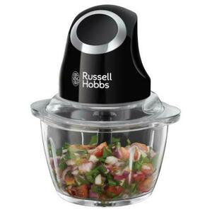 Mini Chopper Russell Hobbs Matte Black 24662-56, 200 W, 0.5 L (Negru) imagine