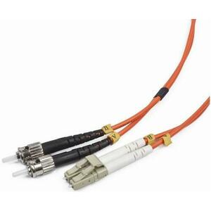 CABLU FIBRA OPTICA duplex multimode, 10m, conectori LC-ST, bulk, imagine