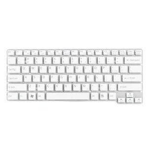 Tastatura Sony Vaio VPCCW18FX alba standard US imagine