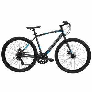 Bicicleta MTB Huffy Carom Gravel, roti 27.5inch, 14 viteze, cadru aluminiu (Negru) imagine