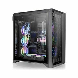 Carcasa Thermaltake CTE C700 TG ARGB, Middle Tower, Fara sursa, ATX (Negru) imagine