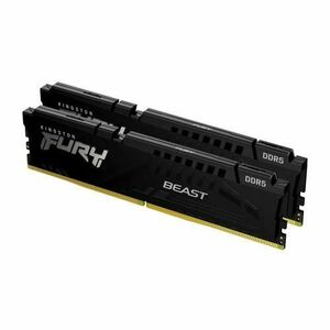 Memorie Kingston FURY Beast Black 32GB(2x16GB) DDR5 6000MHz CL30 KF560C30BBK2-32 - XMP imagine