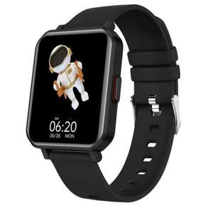 Smartwatch Maxcom FIT FW56 CARBON PRO, Bluetooth, Ecran HD 1.85inch, 100+ fete de ceas, 100+ moduri sport, SpO2, Ritm cardiac, Monitorizare somn (Negru) imagine