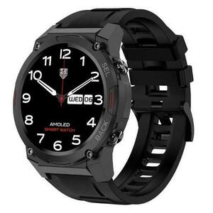 Smartwatch Maxcom FW63 COBALT PRO, Bluetooth, Ecran AMOLED 1.43inch, Functie apelare, Waterproof IP68 (Negru) imagine