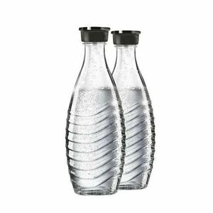 Set 2 carafe de sticla Sodastream 0.7 l, pentru aparate Crystal sau Penguin imagine