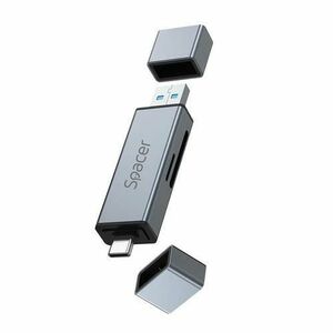 Card reader extern SPACER SPCR-TYPEC-USB-01 imagine