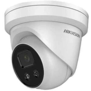 Camera supraveghere video Hikvision IP turret DS-2CD2386G2-I28, 4K, 1/1.8inch CMOS, 2.8mm (Alb) imagine