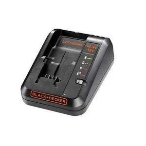 Incarcator rapid Black & Decker BDC1A-QW, Pentru acumulatori 18 V, 1 A (Negru) imagine