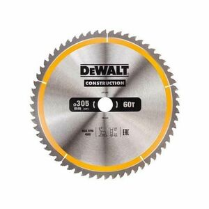 Panza de fierastrau circular Dewalt DT1960-QZ, CONSTRUCTION 305x30, Z 60 imagine